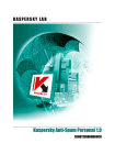 Kaspersky Anti-Spam Personal 1.0 - Index of
