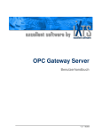 OPC Gateway Server Benutzerhandbuch (deutsch)