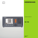 2 Bedienung des ND 780 - Raytech Measuring Systems