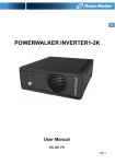 PowerWalker Inverter 1000, 2000