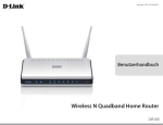 Wireless N Quadband Home Router Benutzerhandbuch - D-Link