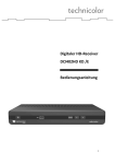 Digitaler HD-‐Receiver DCI402HD KD /E Bedienungsanleitung