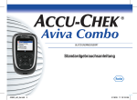 Accu-Chek Aviva Combo: Standardgebrauchsanweisung