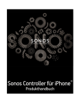 Sonos Controller für iPhone Produkthandbuch