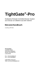 TightGate®-Pro - Online-Dokumentation - M