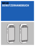 MC40 Benutzerhandbuch