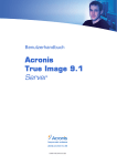 Acronis True Image 9.1 Server für Windows