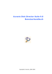 Acronis Disk Director Suite 9.0 Benutzerhandbuch