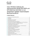 Cisco Wireless Gateway EPC3925