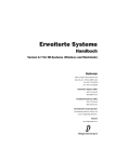 Handbuch Erweiterte Systeme