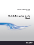 Christie Integrated Media Block