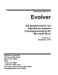 Evolver - Palisade Corporation