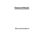 Das Handbuch zum DatanormStudio - Mohr