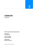 CASHLITE 2010 - Benutzerhandbuch © DATEX GmbH