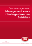 Farmmanagement Management eines robotergesteuerten