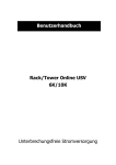 Rack/Tower Online USV 6K/10K