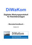Benutzerhandbuch DiWaKom 4.0