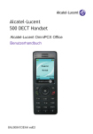 DECT 500 Benutzerhandbuch