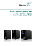 Seagate Business Storage NAS mit 1, 2 und 4 Schächten