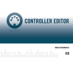 Controller Editor Manual German