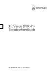 TruVision DVR 41-Benutzerhandbuch