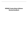 KODAK Create@Home Software Benutzerhandbuch