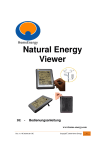 DE - Bedienungsanleitung Natural Energy Viewer