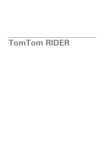 Verwendung Ihres TomTom RIDER 2.