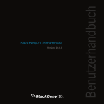 Bedienungsanleitung Blackberry Z10