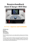 Benutzerhandbuch Junsi iCharger 4010 Duo