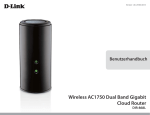 Wireless AC1750 Dual Band Gigabit Cloud Router - D-Link
