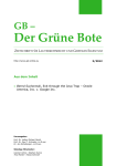 GB - Der Grüne Bote - Friedrich-Schiller
