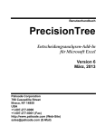 Verwendung von PrecisionTree