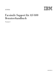 Facsimile Support für AS/400 Benutzerhandbuch