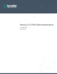 Nessus 5.2 HTML5-Benutzerhandbuch