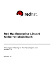 Red Hat Enterprise Linux 6 Sicherheitshandbuch