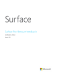 Surface Pro User Guide - version 1.1 - Center