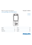 Philips Digital Pocket Memo 8200/8300