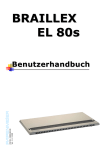 BRAILLEX EL 80s PDF - FH Papenmeier GmbH & Co. KG