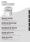 Starter Guide Guide de démarrage Handbuch für Starter Guida all