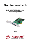 USB 3.0 / SATA-III Combo Card