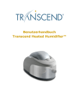 Benutzerhandbuch Transcend Heated Humidifier™