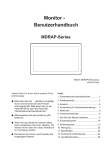 Monitor - Benutzerhandbuch