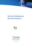 Acronis DriveCleanser