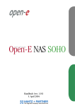 SOHO Benutzerhandbuch deutsch - Open-E NAS