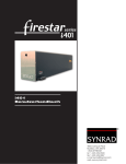 Firestar i401 Benutzerhandbuch, v1.5, Veröffentlicht