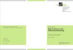 Best Practices in der Softwareentwicklung