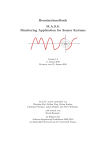 Benutzerhandbuch MASS Monitoring Application for Sensor Systems