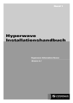 Hyperwave Installationshandbuch