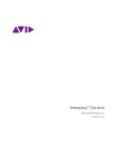 Interplay® Central - Benutzerhandbuch Version 1.5